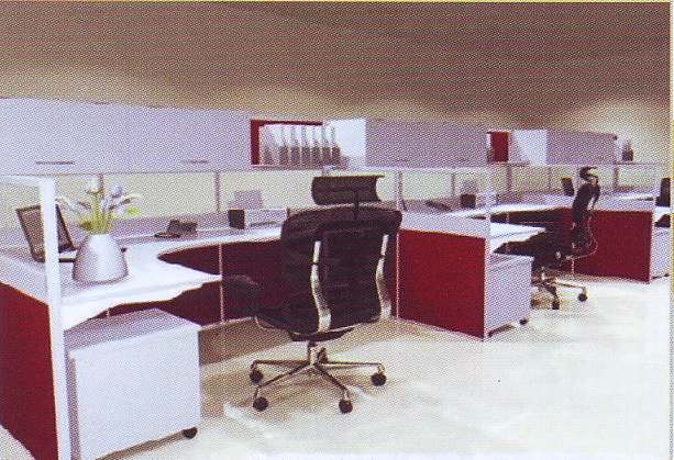 Connector 5-Cluster of 5 Office Workstation