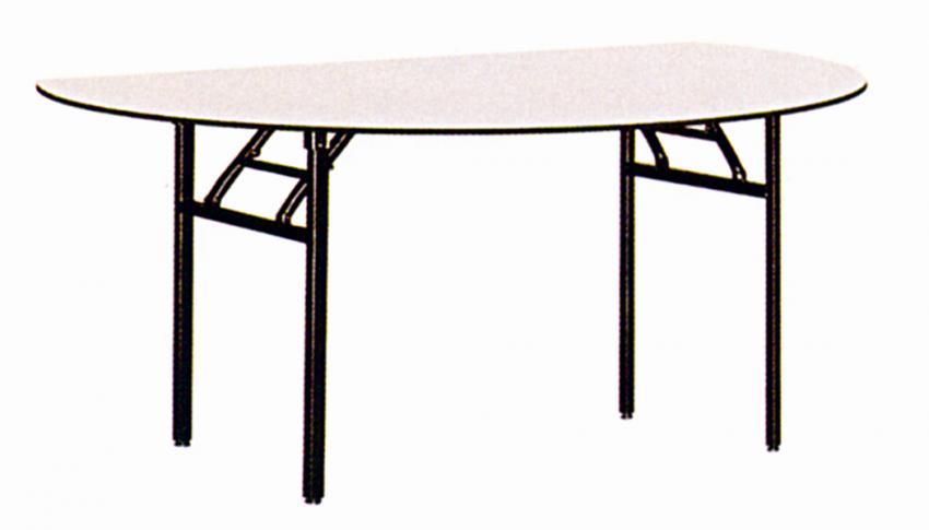 Half Round Foldable Table