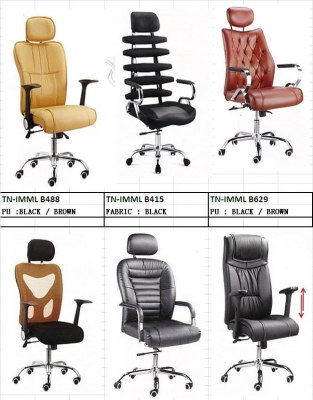 Imported Office Chair (Leather, PU, Mesh)